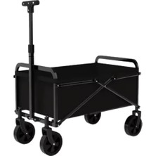 AyrStore Çok Amaçlı Katlanabilir Kamp Arabası Bahçe Alışveriş Taşıma Vagonu