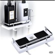 AyrStore Banyo Duş Rafı Şampuanlık Sabunluk Organizer