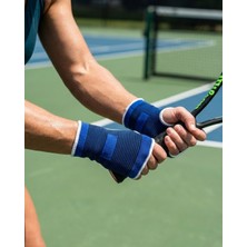 AyrStore 2 Adet Sporcu Bilek Desteği Esnek Nefes Alabilir Örgü Tasarım