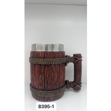 AyrStore Büyük Boy Halatli Çelik Kupa Bardak Kod 8395