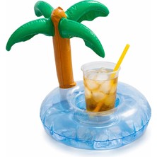 Saf Hobi Şişme Bardak Tutucu Deniz ve Havuz Içecekliği