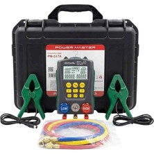 AyrStore Powermaster PM-517A Dijital Manifold Test Cihazı Dijital Soğutma Analizörü