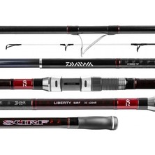 Daiwa Liberty Hr 420CM 100-225GR 3 Parça Surf Olta Kamışı