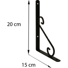 AyrStore Ferforje Raf Altı No:2 Siyah