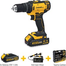 AyrStore Sgs Plus 5248 Akülü Darbeli Matkap Seti 20 Volt