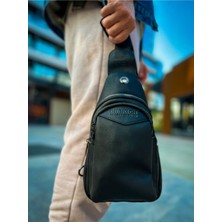 AyrStore CNT008 - Cilt Deri Erkek Omuz Çantası Sıyah