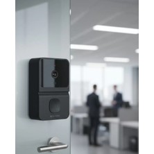 Pileli Store Akıllı Ev Uyumlu Kapı Zili Kamera ve Iki Yönlü Konuşma