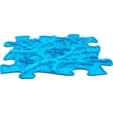 Muffik Kökler Yumuşak Tek Mat | Mavi Renk · 29,80X29,80 cm · Ortopedik & Duyusal Oyun ve Aktivite Matı