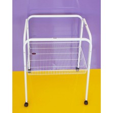 Hnrlishp Dayang Kafes Ayaklığı Beyaz 57X43X70 cm