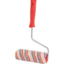 AyrStore Izmir Fırça Gökkuşağı Saten Rulo 20 cm