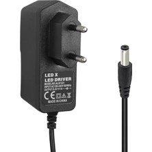 AyrStore Powermaster PM-5401 8.4 Volt 1 Amper Lityum Pil Şarj Cihazı Adaptörü (5.5x2.5 Uç)