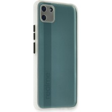 Dua Giyim Realme C11 Kılıf Miami Şeffaf - Şeffaf