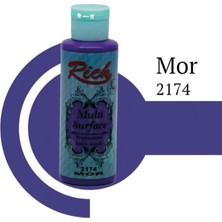 AyrStore Rich Multi Surface 2174 Mor Akrilik Boya 120 cc