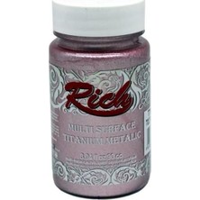AyrStore Rich Multi Surface Titanium 2556 Toz Pembe Metalik 90 cc