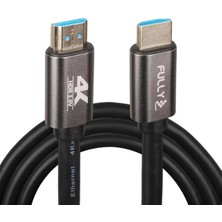 AyrStore Fully G-507L 1.5 Metre 4K V2.0 Ultra Hd Alüminyum Başlıklı Hdmı Görüntü Kablosu