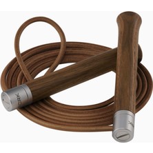 Bork HS815 Deri Atlama Ipi, Ahşap Saplı Profesyonel Speed Rope