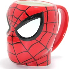 Pileli Store 3D Spiderman Tasarımlı Porselen Kupa Bardak