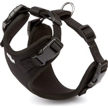 AyrStore Halı Ped Dokuma Köpek Göğüs Tasması 30/35 cm Siyah