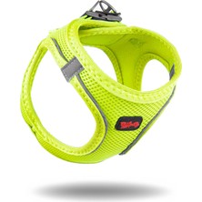 AyrStore Köpek Göğüs Tasması 3xsmall 24-28 cm Neo Lime