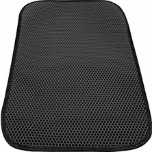 AyrStore Kedi Elekli Tuvalet Önü Paspası  45 cm - 65 cm Siyah