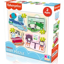  ks games fisher price mini puzzle display fp13422 (karışık modellerde 1 adet)
