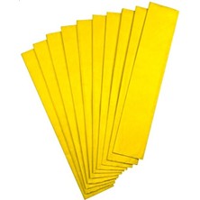  bafix krapon kağıdı 50x200 cm sarı (10 lu paket)