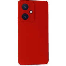 Dua Giyim Vivo Y27 Kılıf Nano Içi Kadife - Kırmızı