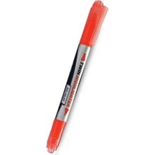 Belirtilmemiş Flexoffice Fosforlu Kalem (İşaret Kalemi) Çift Taraflı Turuncu Mürekkep Fo-Hl07 (12 Li Paket)