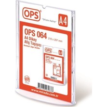  ops afiş taşıyıcı a4 dikey dp 064