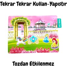 Lino Tekrar Tekrar Kullanılabilen Sticker Princess Garden Ls-301