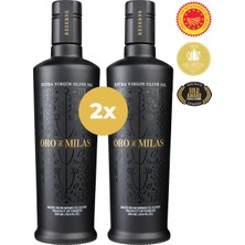 Oro di Milas Premium Reserve Memecik Erken Hasat Soğuk Sıkım Naturel Sızma Zeytinyağı 2’li (2×500 mL) – Yeni Hasat (2025/2026)
