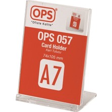  ops kart tutucu a7 dikey dp 057