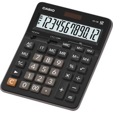 Casio GX-12B 12 Haneli Cep Hesap Makinesi TR Menşeli Kullanım Kolaylığı Sağlar