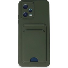 Dua Giyim Po X5 5g Kılıf Kelvin Kartvizitli - Koyu Yeşil