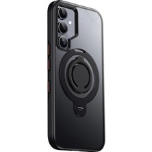 Dua Giyim Joko Galaxy S24 Atar 360 Dönen Magsafe Kapak - Siyah