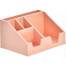  ops masa seti kalemlik organizer pastel pembe klm 208