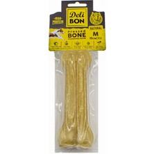 AyrStore Deri Köpek Çiğneti Pres Kemik 1X15CM Natural