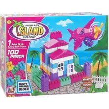Asya Oyuncak Ant Blocks 100 Parça Island Lego Ant010