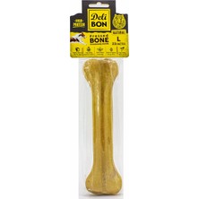 AyrStore Deri Köpek Çiğneti Pres Kemik 1X22CM Natural