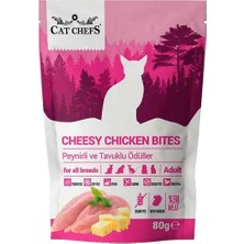 AyrStore Cat Chefs Peynirli ve Tuklu Tahılsız Kedi Ödülü 80 gr