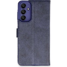 Dua Giyim Galaxy A35 5g Kılıf Trend S Plus Kapaklı Kılıf - Lacivert