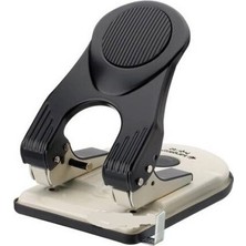 Kangaro Perfaratör (Delgeç) Orta Boy 40 Yaprak Kapasiteli Siyah Perfo-40