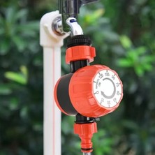 AyrStore Sunup SN-29309 Mekanik Bahçe Musluk Sulama Zamanlayıcısı 120 Dakika Hassas Ayarlı Manuel Kontrol