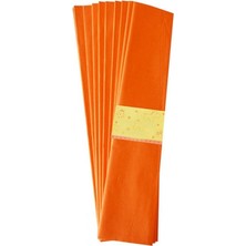  bafix krapon kağıdı 50x200 cm turuncu (10 lu paket)