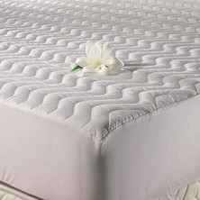 AyrStore Sıvı Geçirmez Kapitoneli Fitted Çift Kişilik Yatak Pedi 200X200