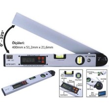 AyrStore 12471 Dijital Açı Ölçerli Su Terazisi 40 cm