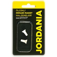 Jordania Ölçekli Mimari Maket Ayaklı Lavabo 1/050 15 Mm Je07-B150-03 (2 Li Paket)