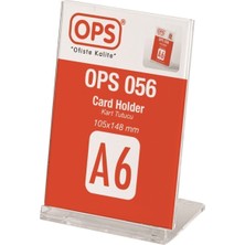  ops kart tutucu dikey a6 dp 056