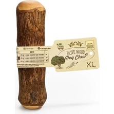 AyrStore Doğal Zeytin Ağacı Çiğnenebilen Köpek Oyuncağı Xl 20X4 cm 35 kg