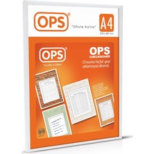  ops duvar tipi afiş taşıyıcı a4 dp071